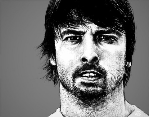 Dave Grohl - The amazing drummer in Nirvana and now lead singer in the amazing band Foo Fighters. Respect!